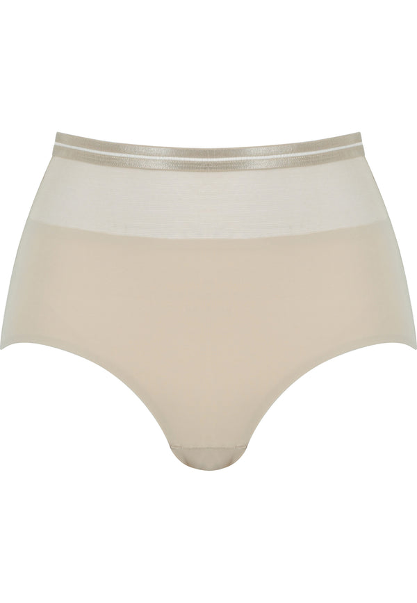Naturana High Waist Panty - Light Beige Kostenlose Rückgabe