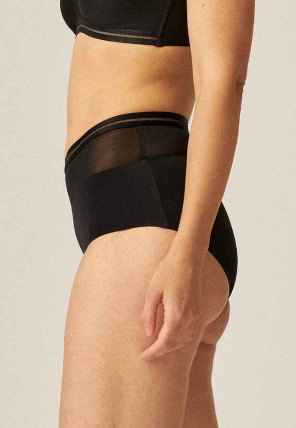 Naturana High Waist Panty - Schwarz Begrenzte Freigabe