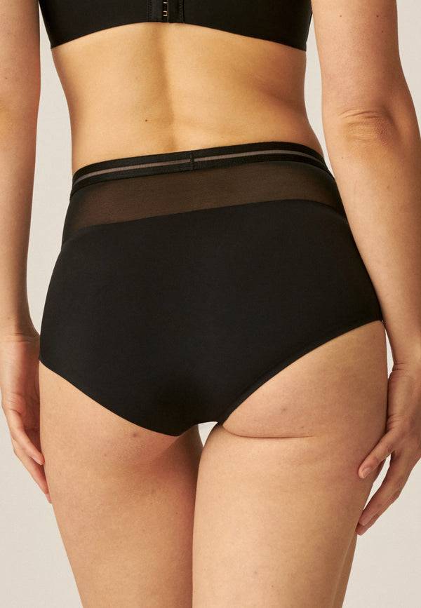 Naturana High Waist Panty - Schwarz Begrenzte Freigabe