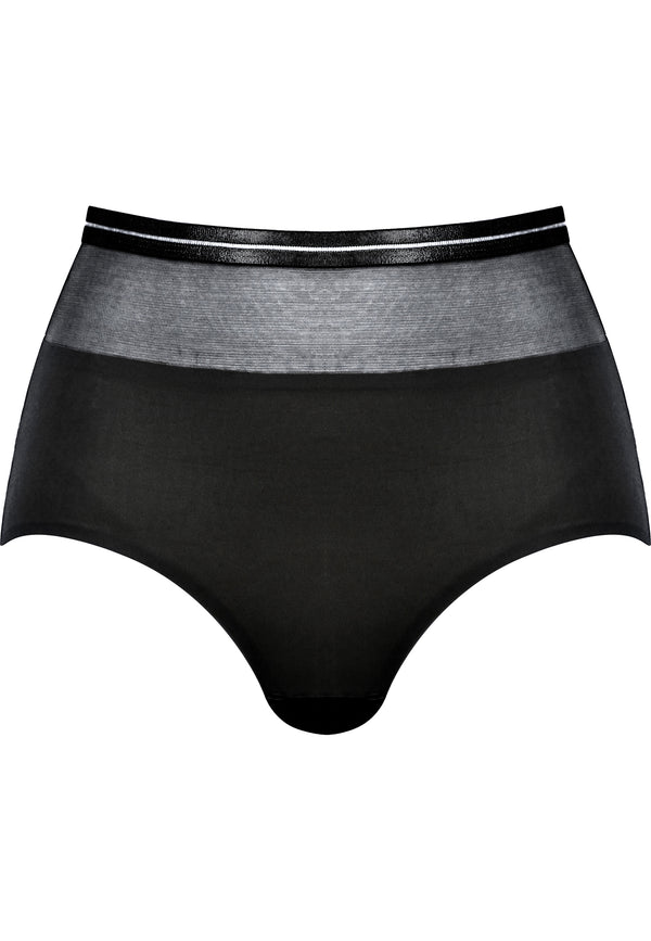 Naturana High Waist Panty - Schwarz Begrenzte Freigabe