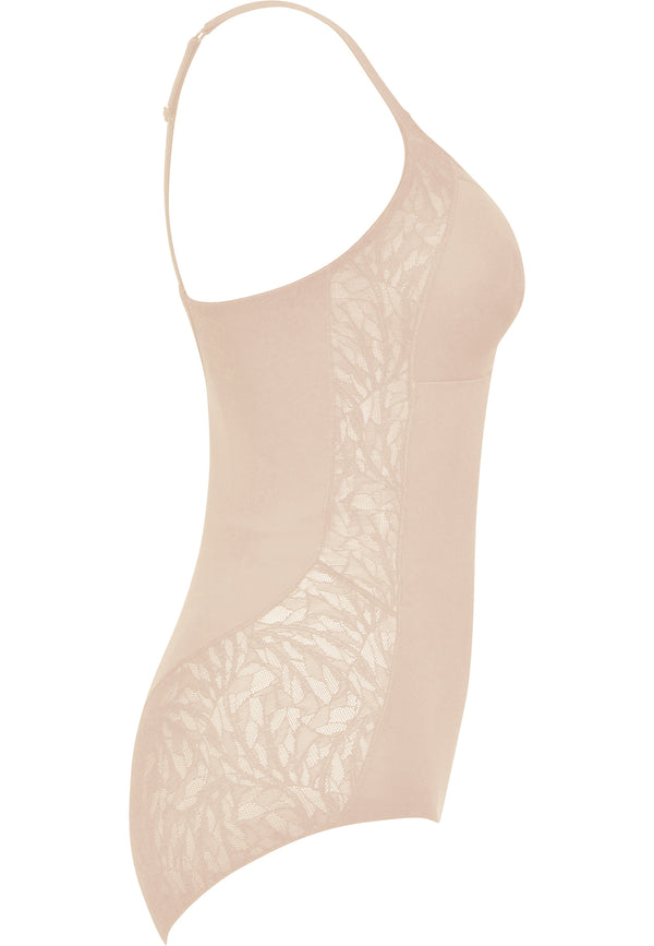 Naturana Minimizer Body mit Spitze - Light Beige JETZT KAUFEN