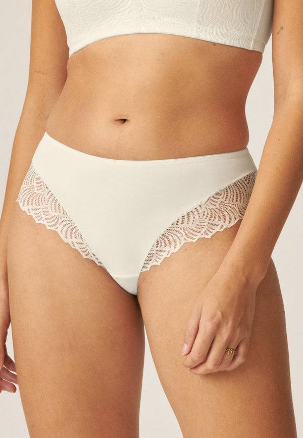 Naturana Panty mit Spitzendetails - Ecru Neueste Stile