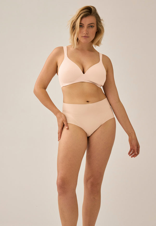 Naturana High Waist Slip mit leichtem Shape-Effekt - Light Beige Bis zu 65% Rabatt