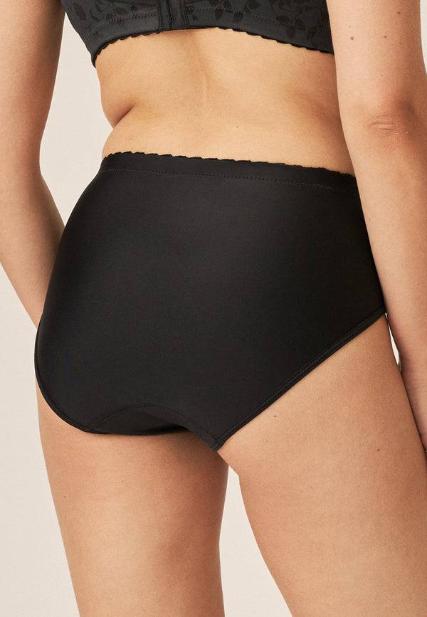 Naturana Minimizer Slip mit Blumenmuster - Schwarz Discount Store für neue Produkte