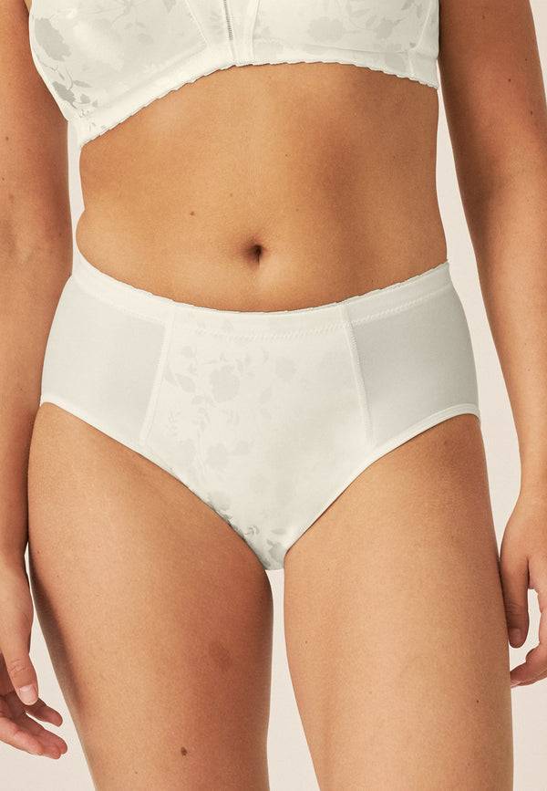 Naturana Minimizer Slip mit Blumenmuster - Champagner Nur noch ein Tag übrig