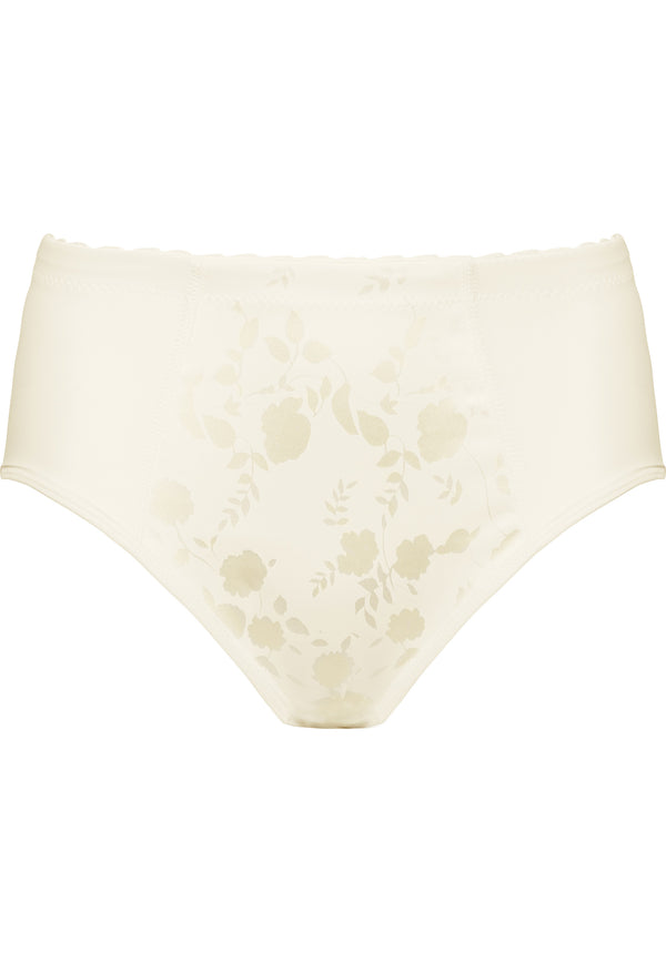 Naturana Minimizer Slip mit Blumenmuster - Champagner Nur noch ein Tag übrig