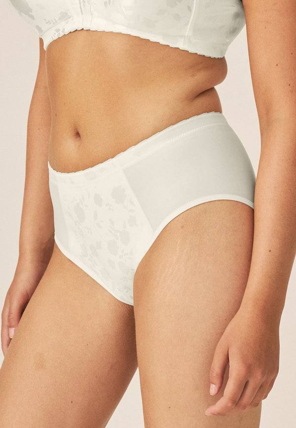 Naturana Minimizer Slip mit Blumenmuster - Champagner Nur noch ein Tag übrig