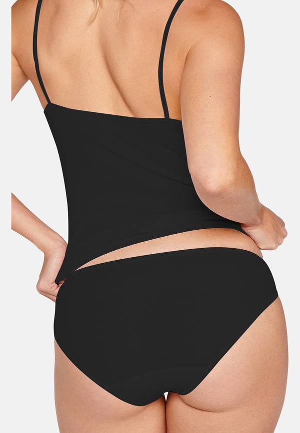 Naturana Mini Slip aus Biobaumwolle - Schwarz Fabrikladen