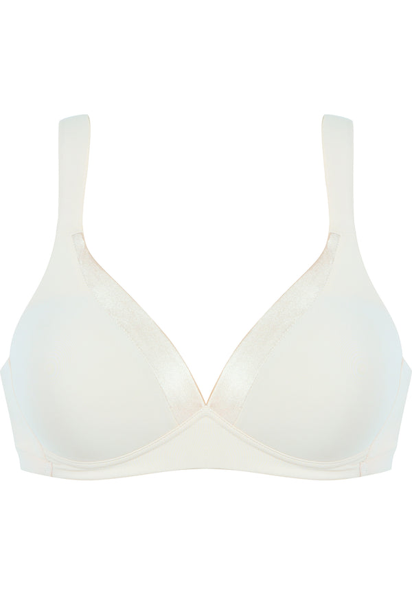 Naturana Bügelloser BH mit Schale und Glanzband - Ecru Rabatte dieses Monats