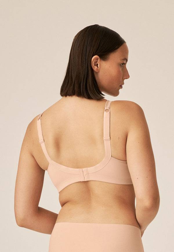 Naturana Minimizer Soft-BH mit Glanzband - Light Beige Auslauf