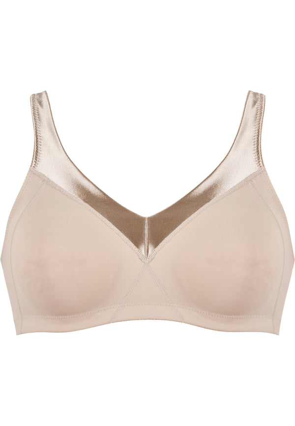 Naturana Minimizer Soft-BH mit Glanzband - Light Beige Auslauf