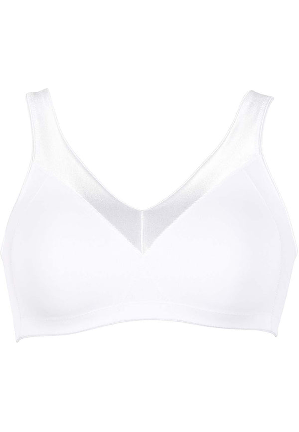 Naturana Minimizer Soft-BH mit Glanzband - Weiss Verkauf