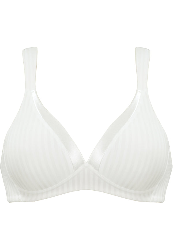 Naturana Streifen Soft-BH mit Schale - Ecru Gestreift Hotsell