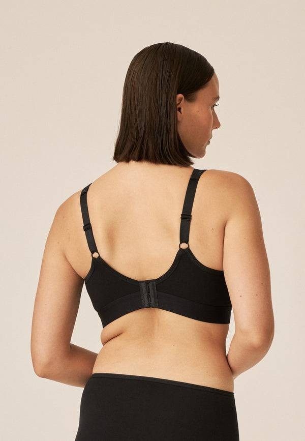 Naturana Athleisure Soft-BH - Schwarz im Angebot