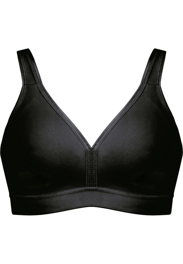 Naturana Athleisure Soft-BH - Schwarz im Angebot