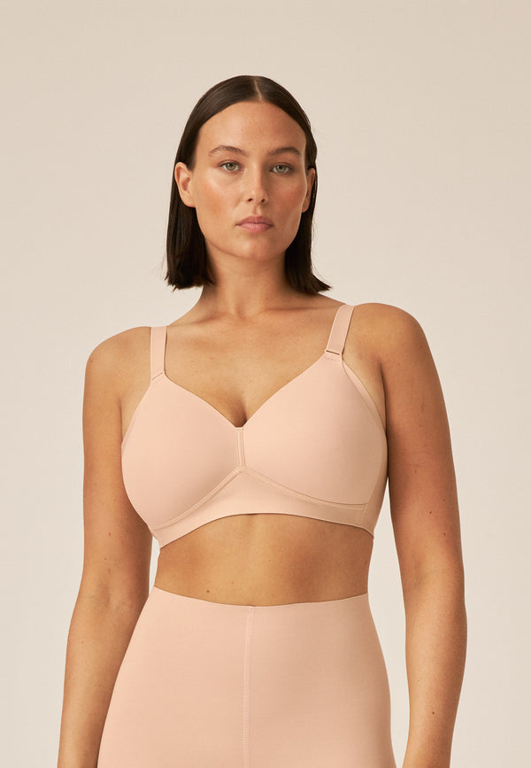Naturana Soft-BH mit Side Smoother Effekt - Light Beige Schlussverkauf