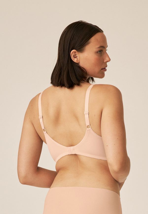Naturana Soft-BH mit Schale und Entlastungsträgern - Light Beige Fabrikverkauf