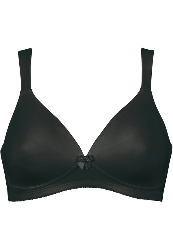 Naturana Soft-BH mit Schale und Entlastungsträgern - Schwarz Meist gekauft