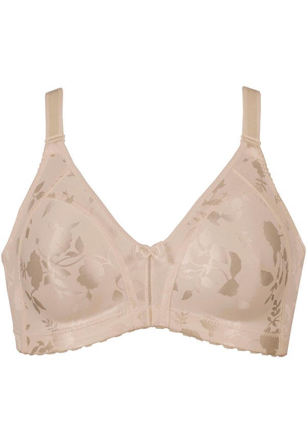 Naturana Minimizer Soft-BH in Blumenmuster - Light Beige Limitierter Zeitrabatt