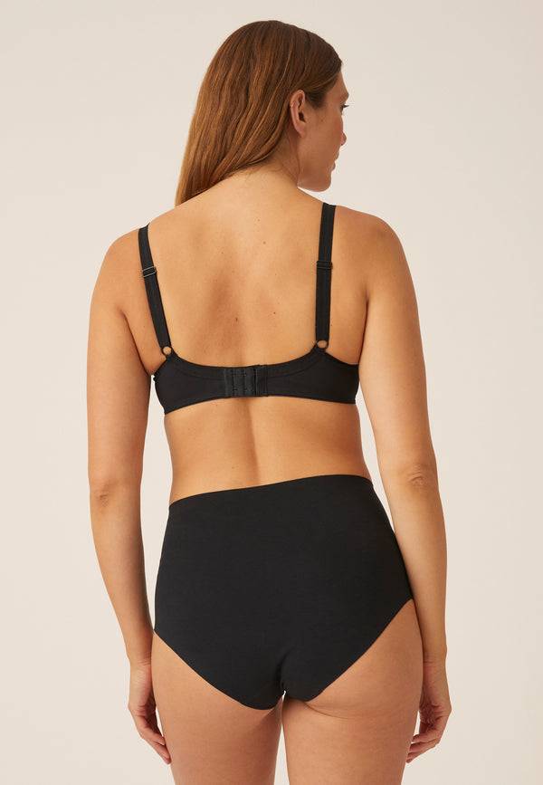 Naturana Minimizer Bügel-BH Simplex - Schwarz Sonderangebot