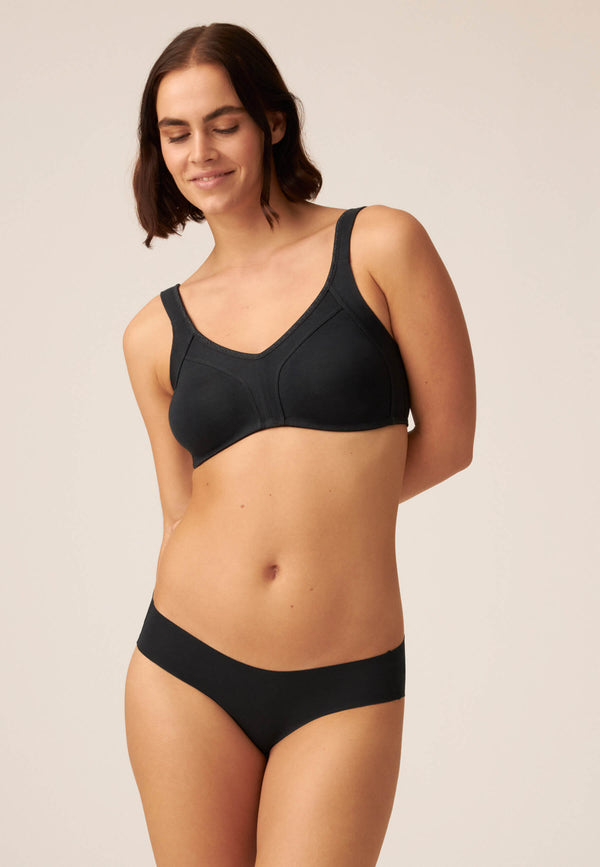 Naturana Slip mit Baumwolle - Schwarz Saisonschlussverkauf