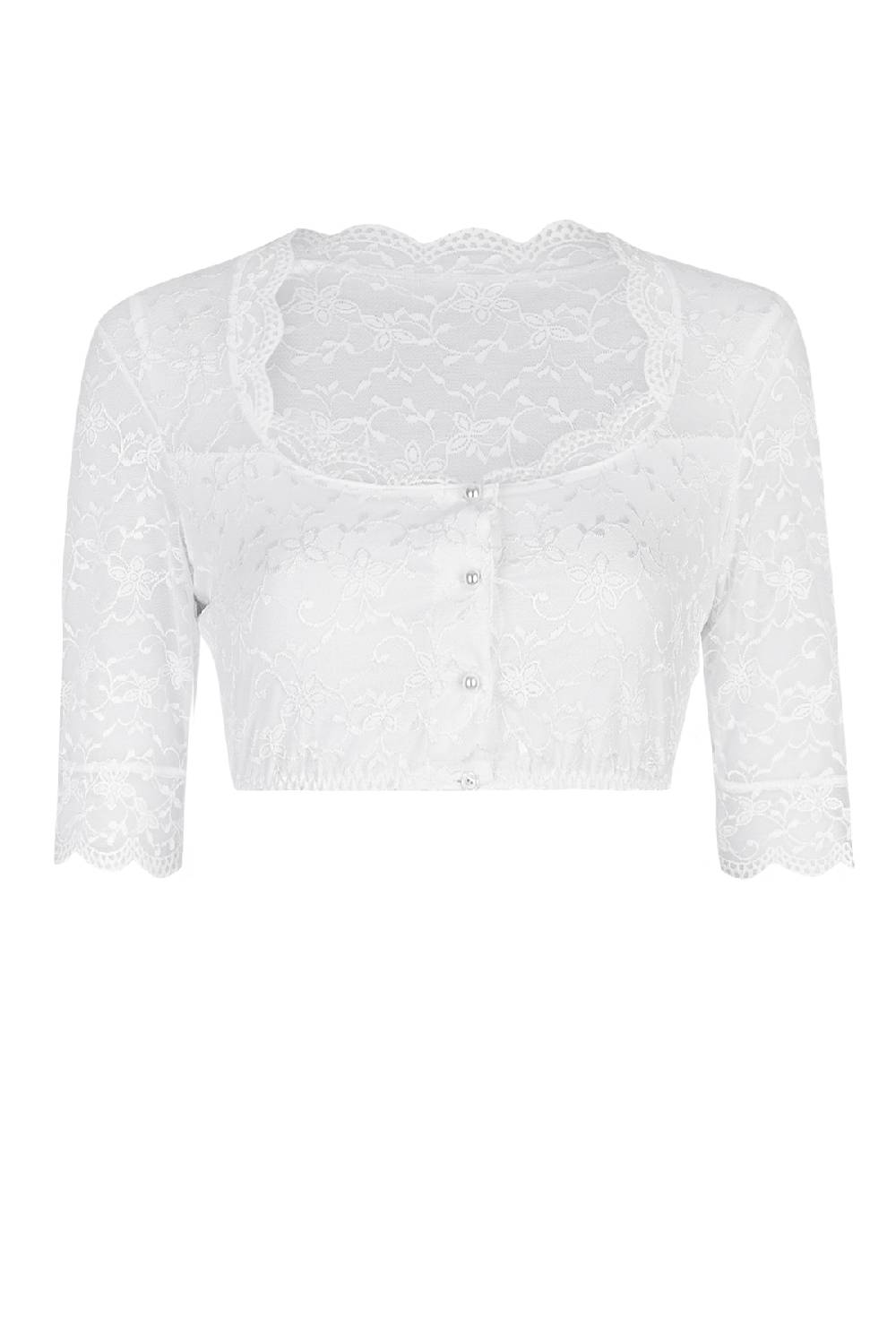 Nina Von C. Dirndl-Bluse Doris, halbarm Super Sparpreis
