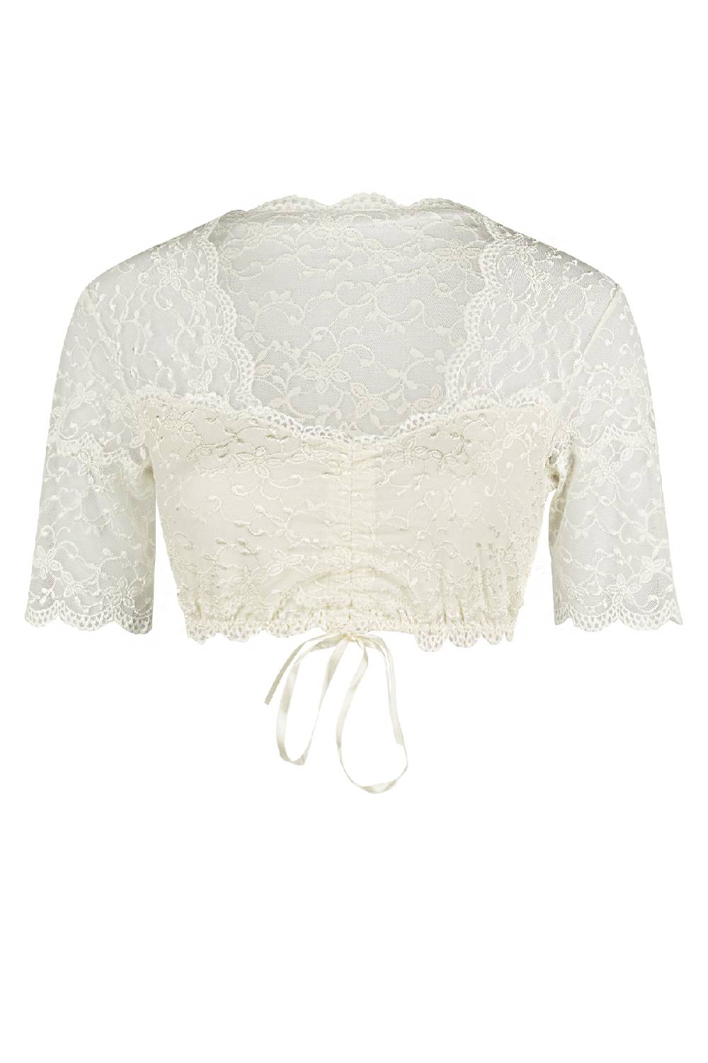 Nina Von C. Dirndl Bluse Martina, halbarm Letzte 2 Tage