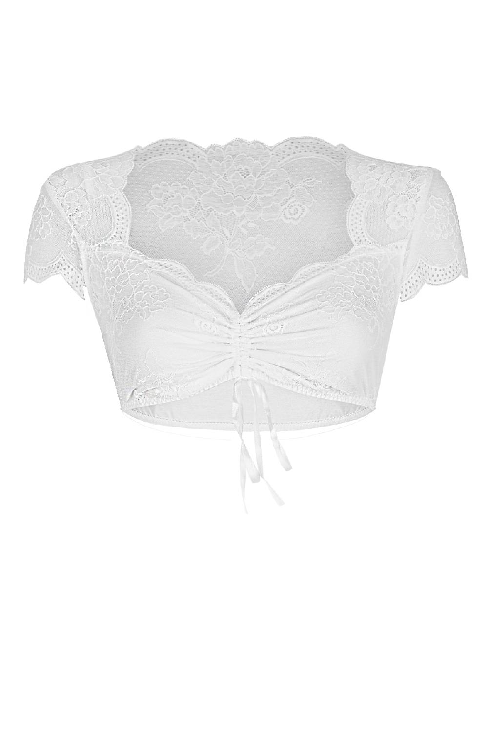 Nina Von C. Dirndl-Bluse Sybille, kurzarm Bis zu 60% Rabatt