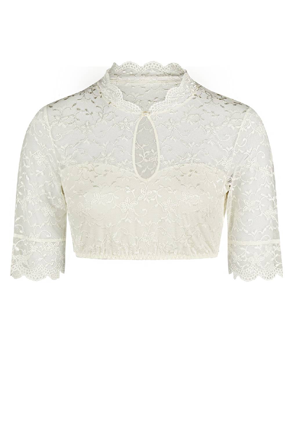 Nina Von C. Dirndl-Bluse Annette, halbarm Bis zu 65% Rabatt