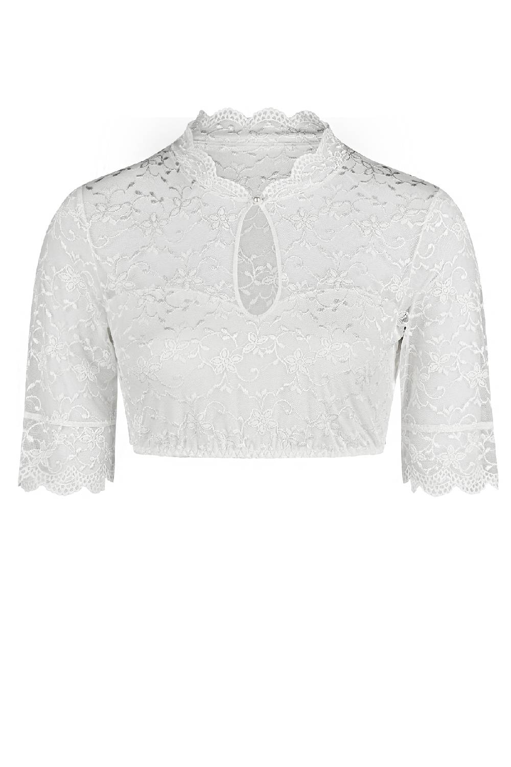 Nina Von C. Dirndl-Bluse Annette, halbarm Sonderangebot der Fabrik