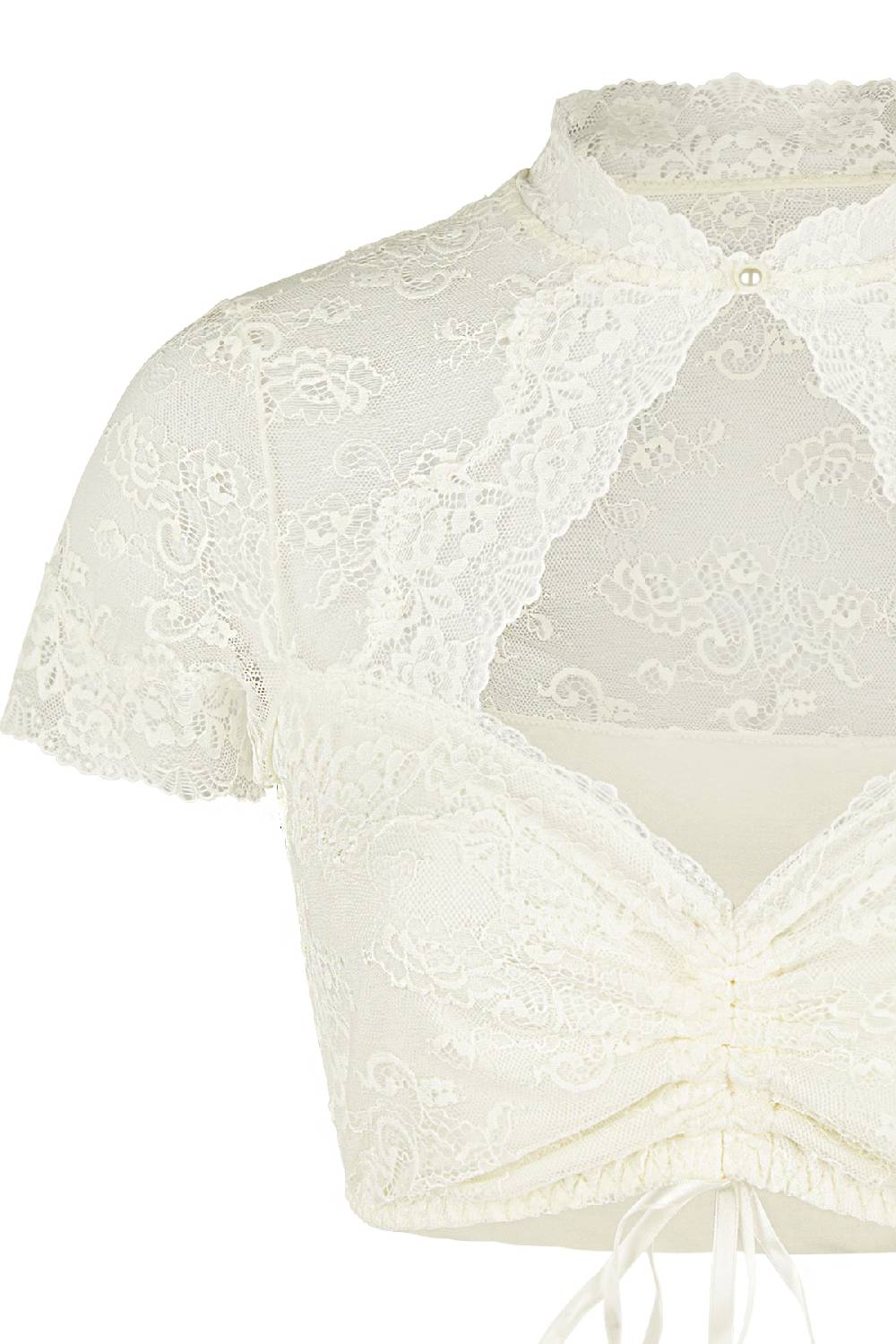 Nina Von C. Dirndl-Bluse Giulia, kurzarm Black Friday Preise