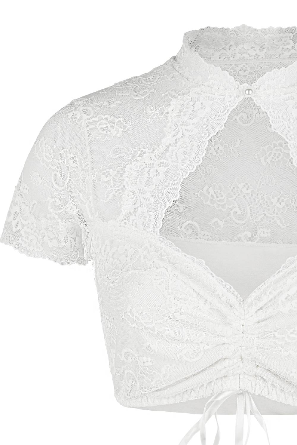 Nina Von C. Dirndl-Bluse Giulia, kurzarm Im Verkauf