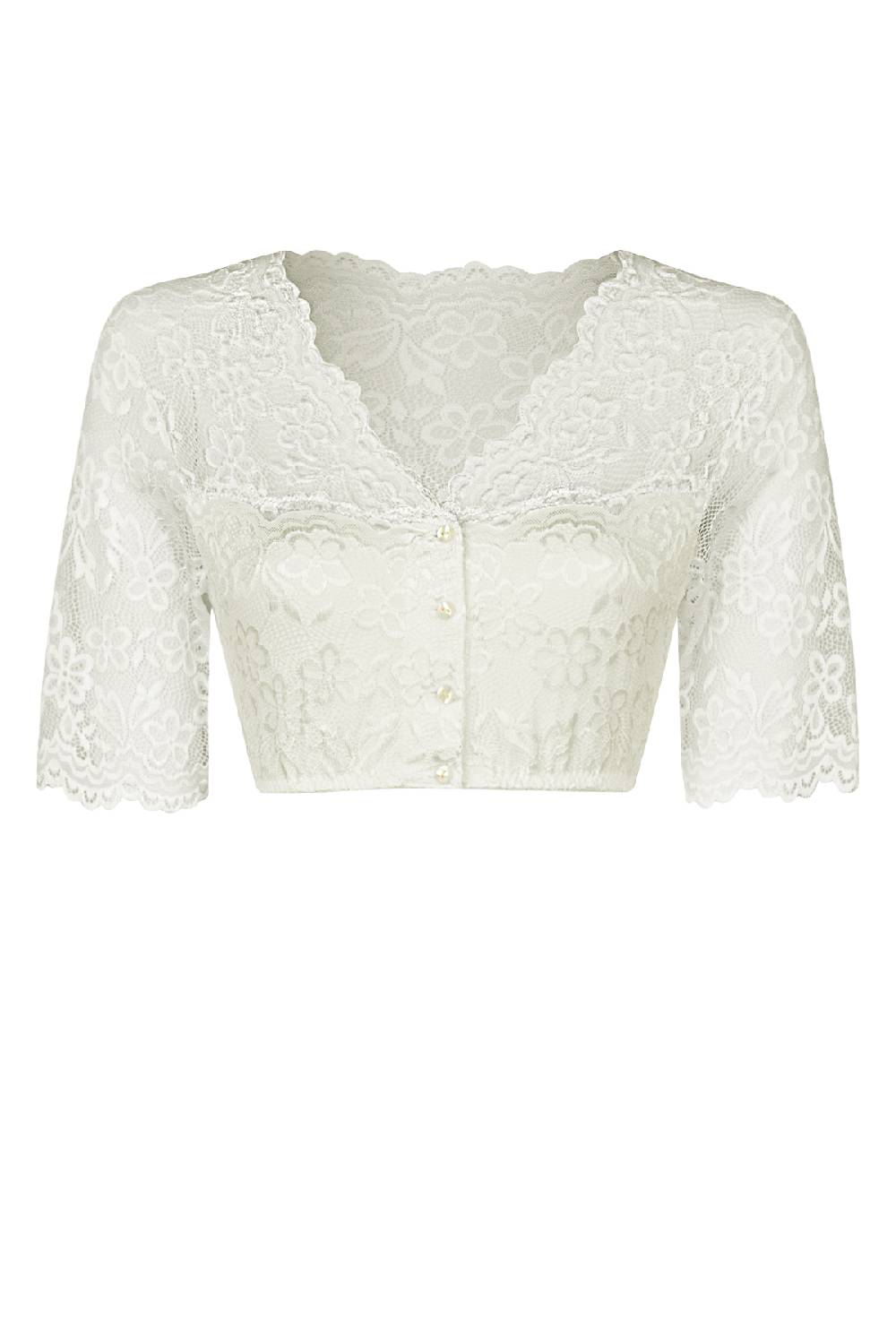 Nina Von C. Dirndl-Bluse Waltraud, halbarm Online Shopping