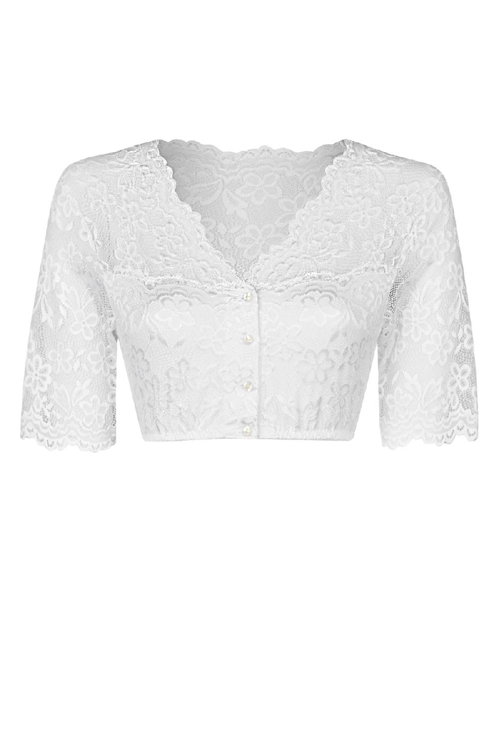 Nina Von C. Dirndl-Bluse Waltraud, halbarm Exklusivangebot