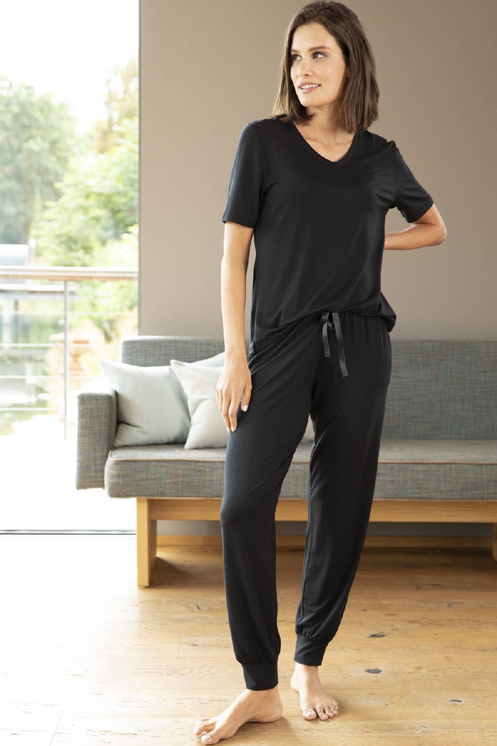 Nina Von C. Jogging Pants, Modal Vierteljährliche Förderung