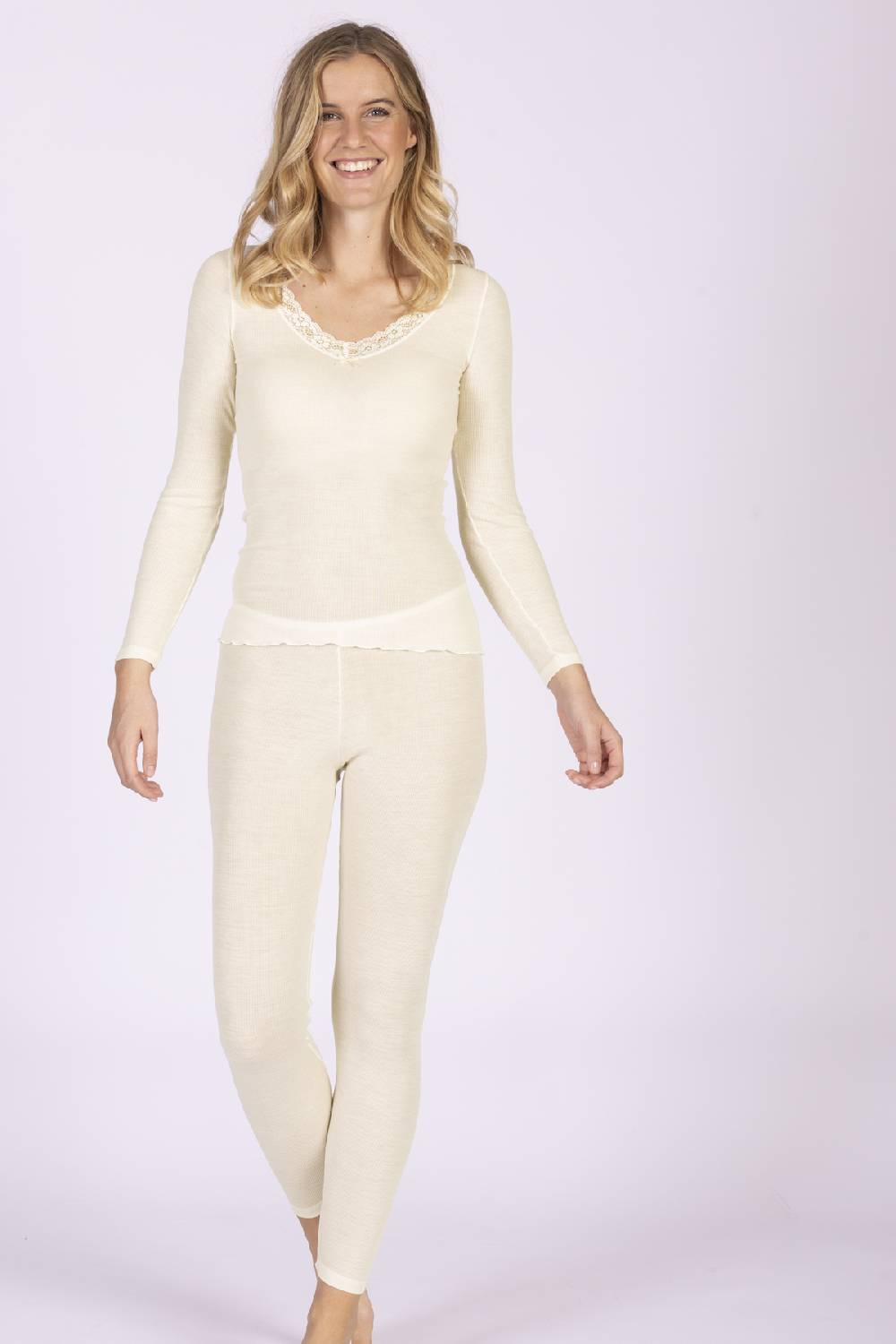 Nina Von C. Leggings, WOOL SILK Saisonschlussverkauf