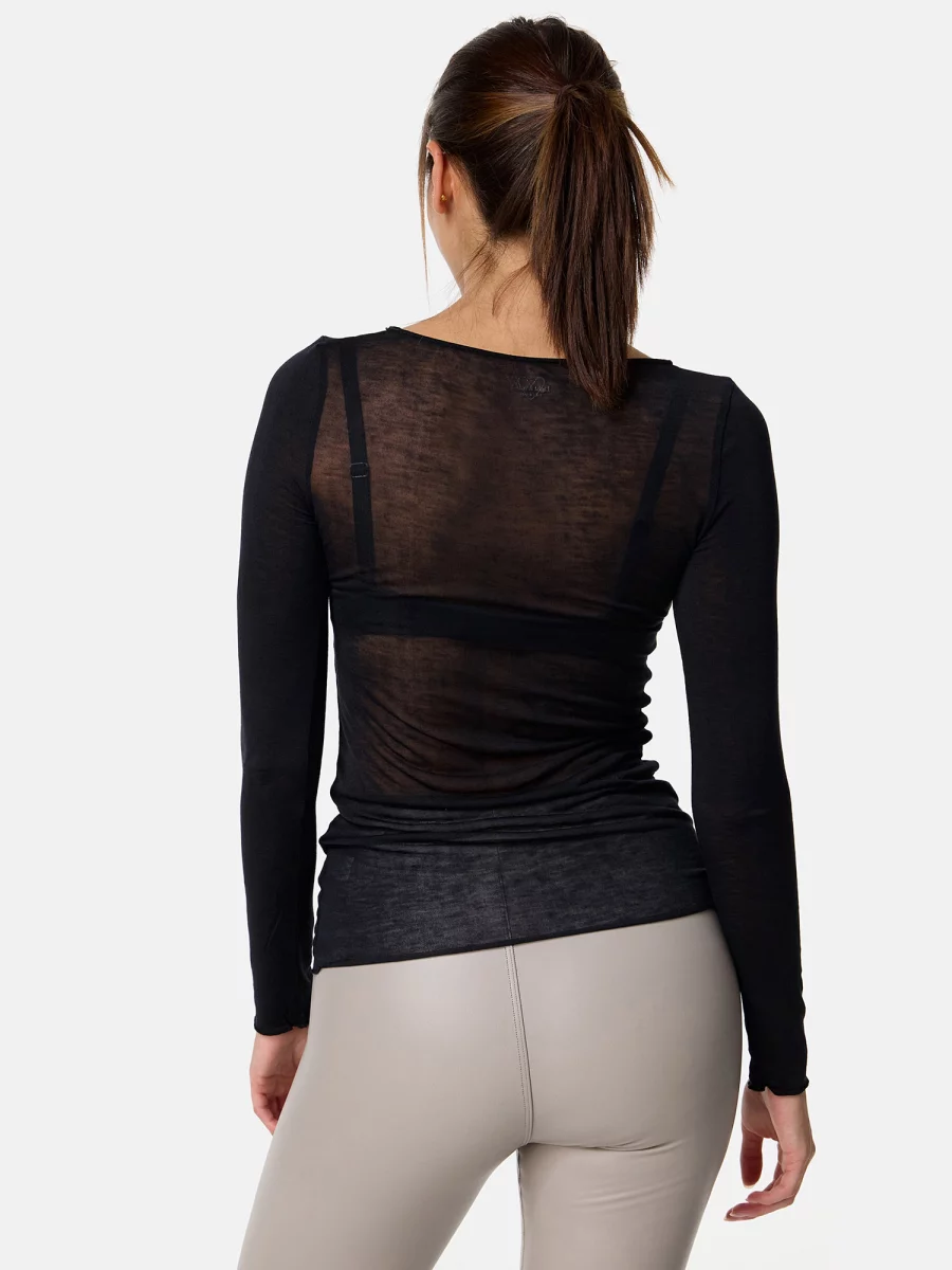 Nur Die Longsleeve Wide Neck Lagerräumung