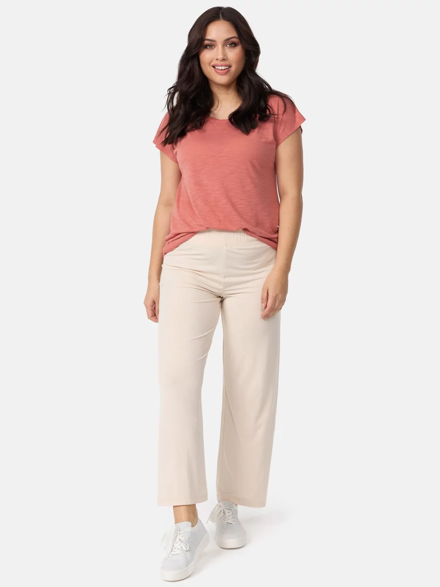 Nur Die Lounge Hose - Relax & Go - hellbeige - Größe 40-42 Online Outlet