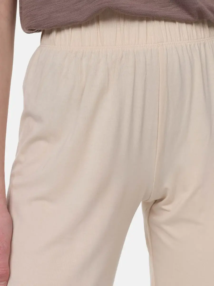 Nur Die Lounge Hose - Relax & Go - hellbeige - Größe 40-42 Online Outlet
