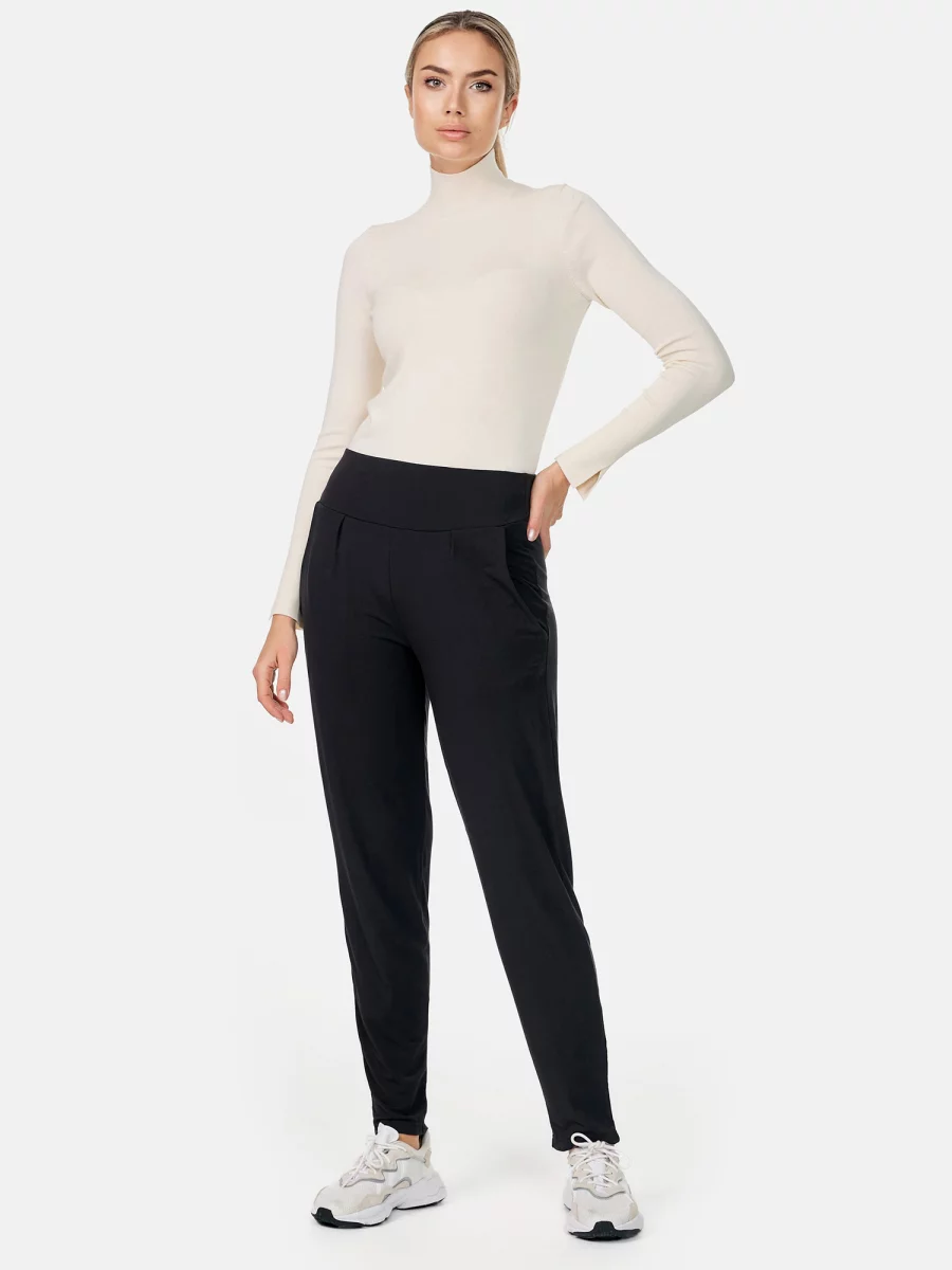 Nur Die Bambus Relax-Hose - Relax & Go - schwarz - Größe 40-42 Tiefpreis