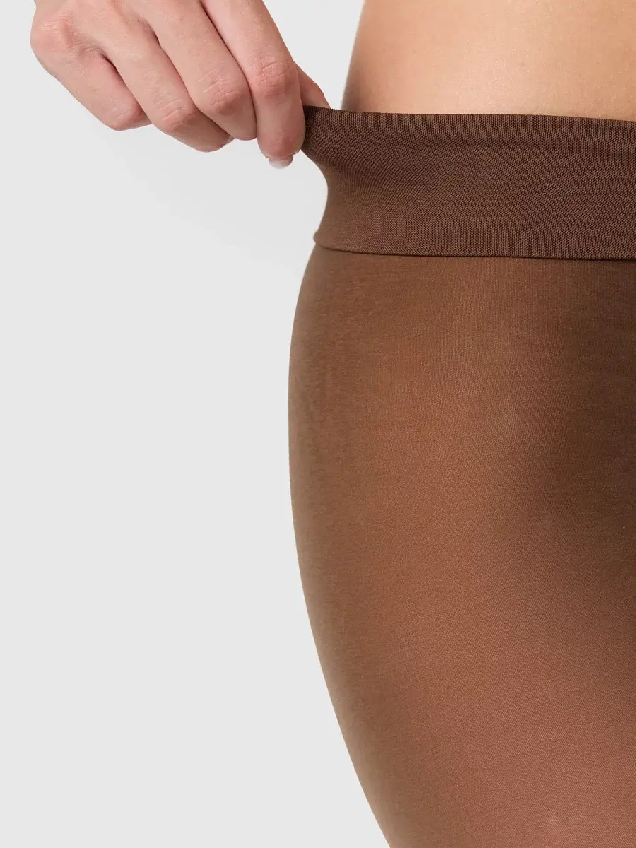 Nur Die Strumpfhose Warm & Transparent strapazierfähig 80 DEN - braun - Größe 40-44 Letzte 2 Tage
