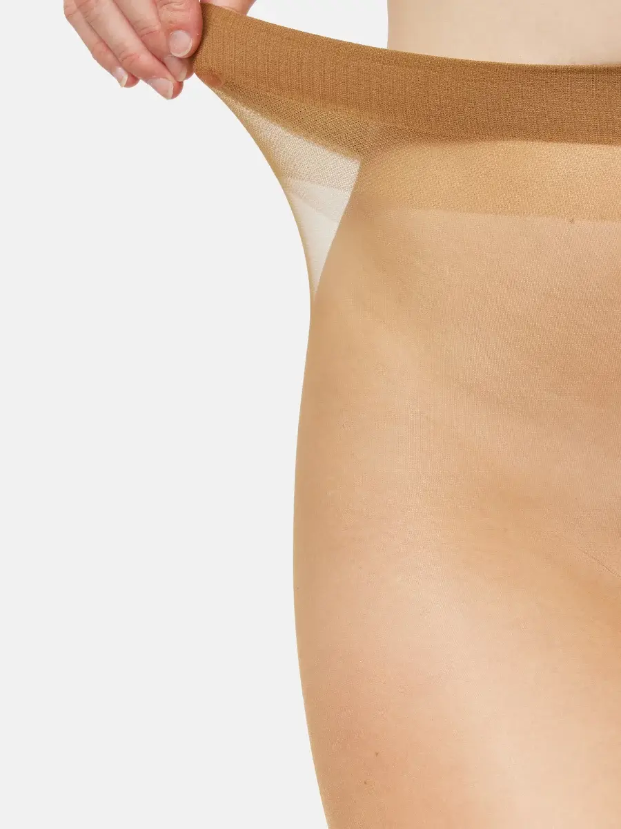 Nur Die 3-Pack Strumpfhose Transparent 15 DEN - amber/schwarz - Größe 40-44 Nur noch ein Tag übrig