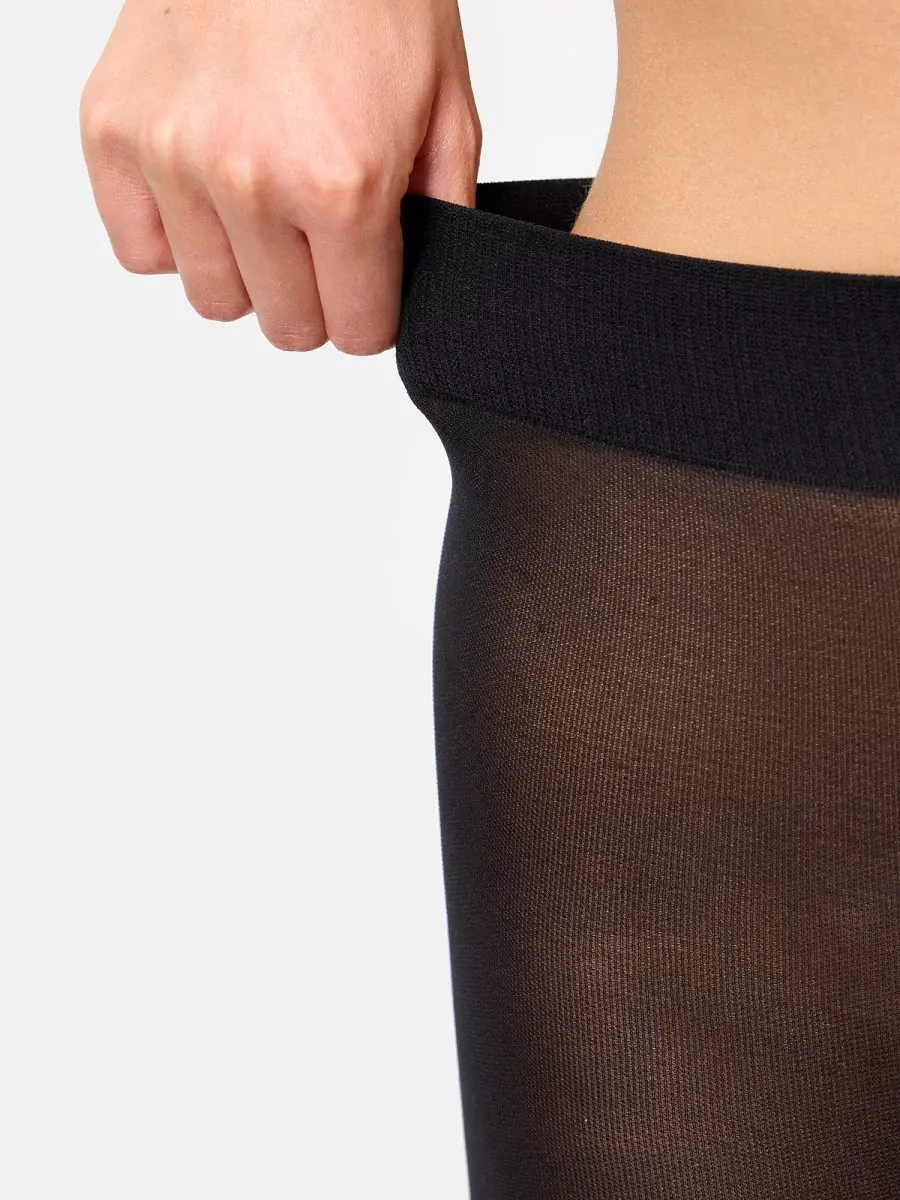 Nur Die Strumpfhose Glitzer 25 DEN - schwarz - Größe 42-44 50% Rabatt mit kostenlosem Versand