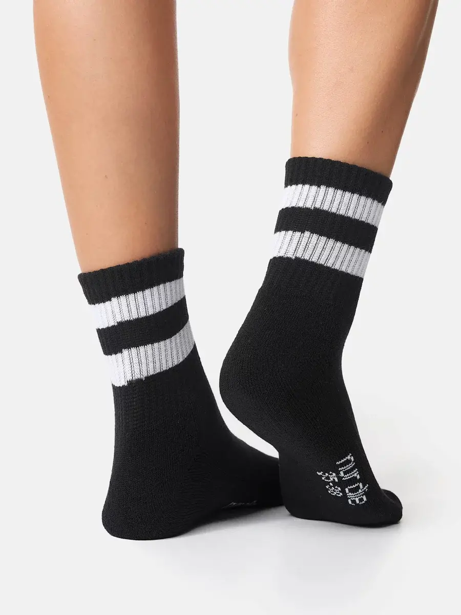 Nur Die Sport Kurzsocken 3er Pack - schwarz/grau - Größe 39-42 Hotsell