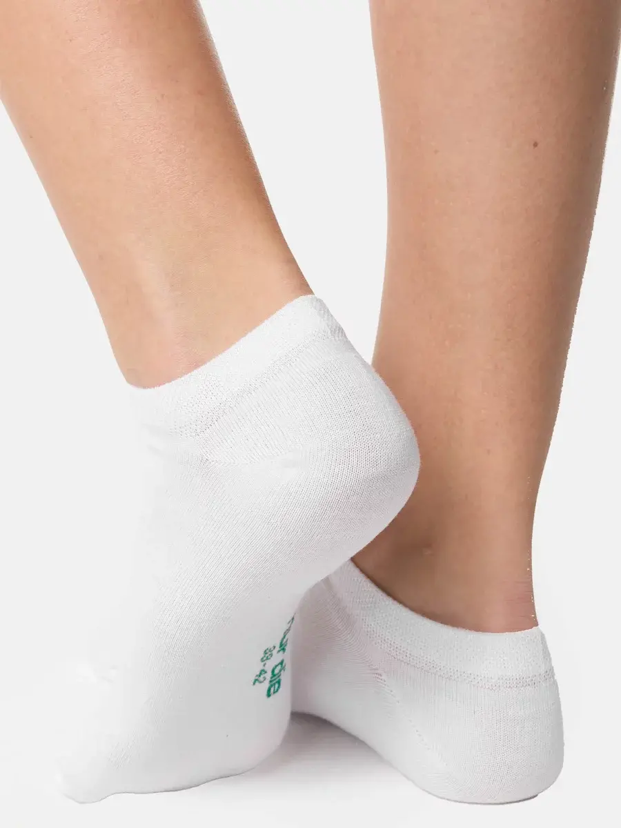Nur Die Bio Baumwolle GOTS Sneaker 2er Pack - weiß - Größe 39-42 Black Friday