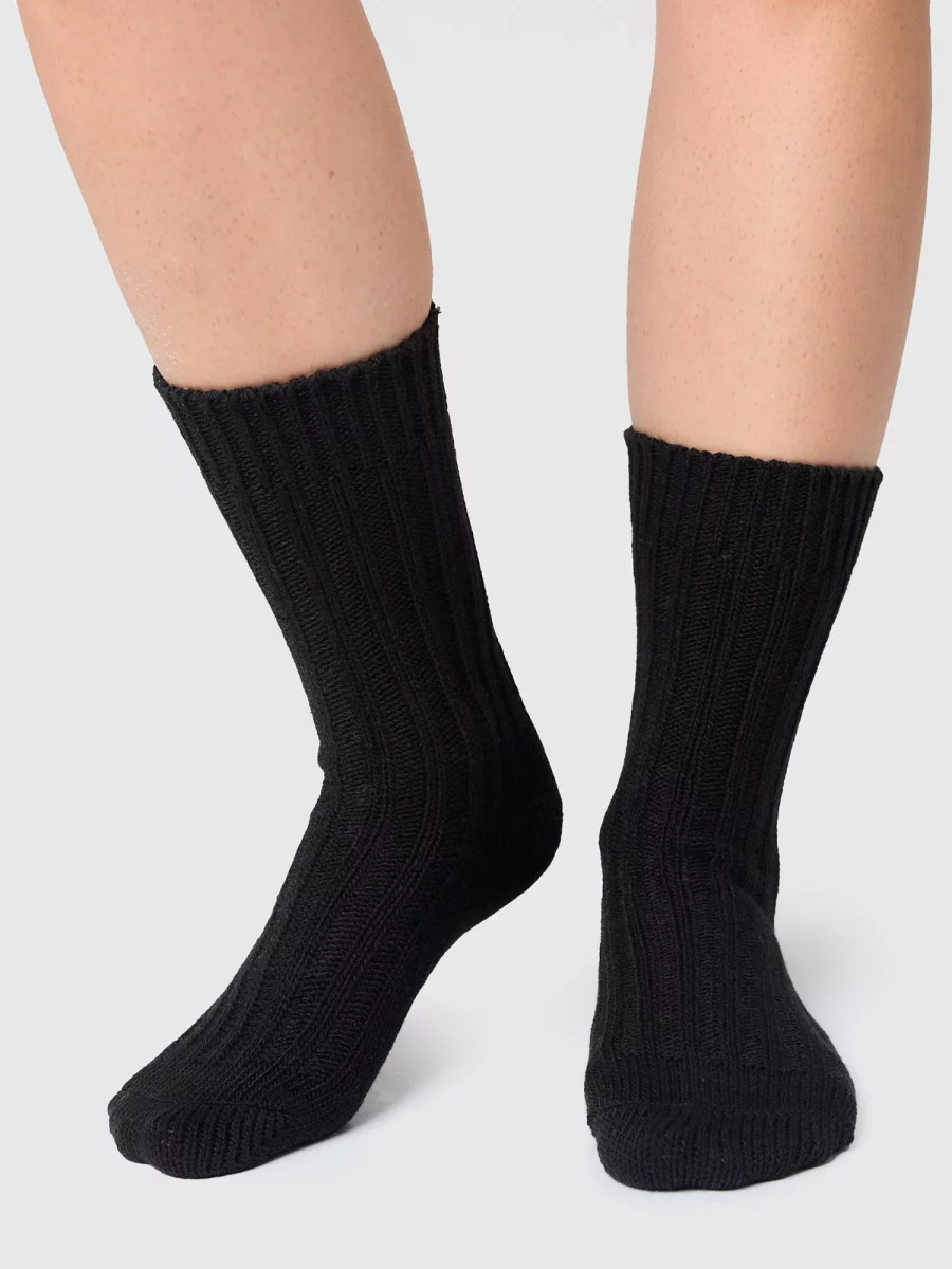 Nur Die Weich & Warm Socke - schwarz - Größe 35-38 Vatertagsangebot