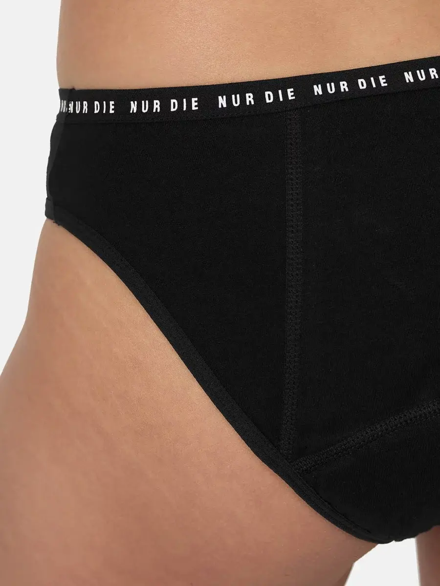Nur Die Periodenunterwäsche Alles Geregelt Slip extrastark - schwarz - Größe 32-34 Neueste Stile