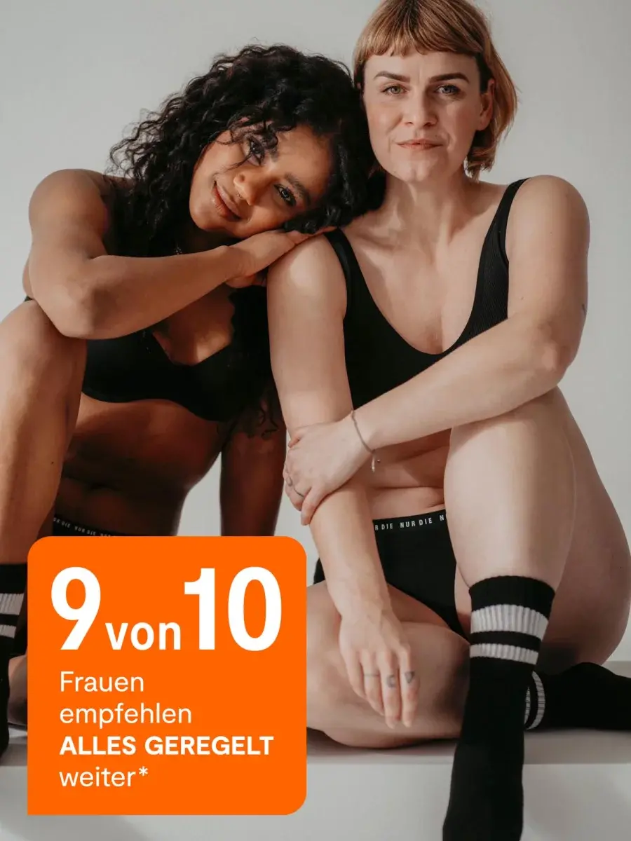 Nur Die Periodenunterwäsche Alles Geregelt Slip extrastark - schwarz - Größe 32-34 Neueste Stile
