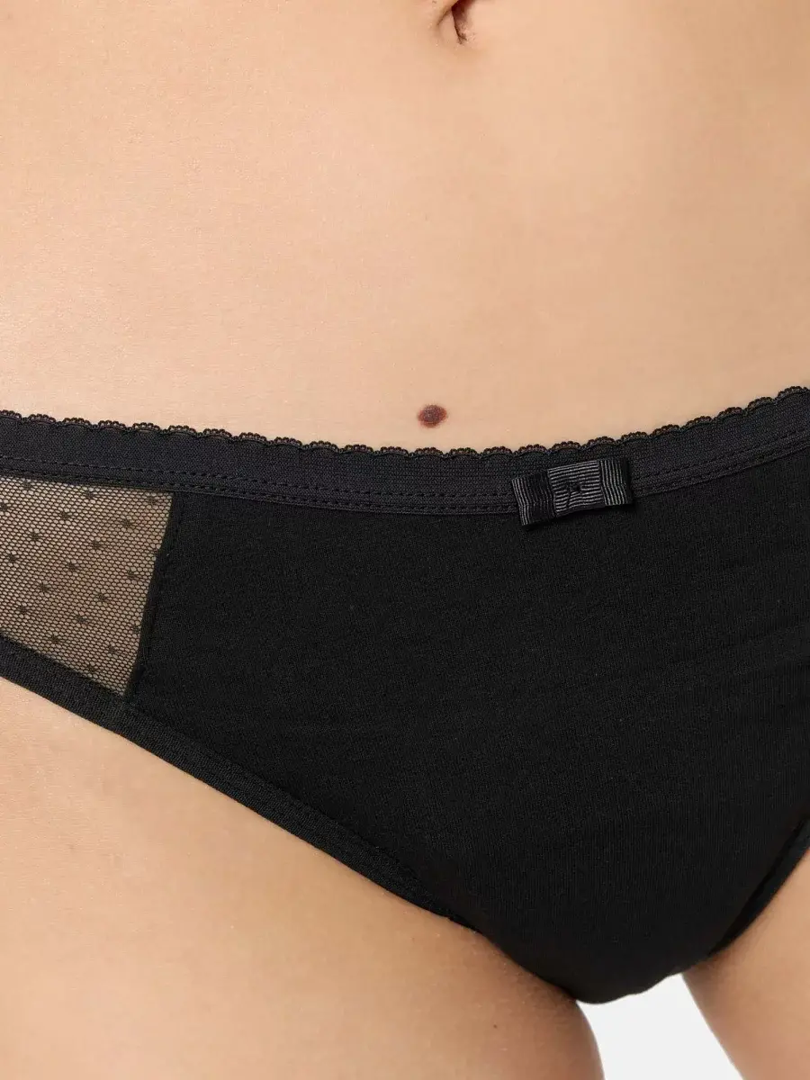 Nur Die Alles Geregelt Slip mit Spitze mittelstark - schwarz - Größe 32-34 Zeitbegrenzte Promotion