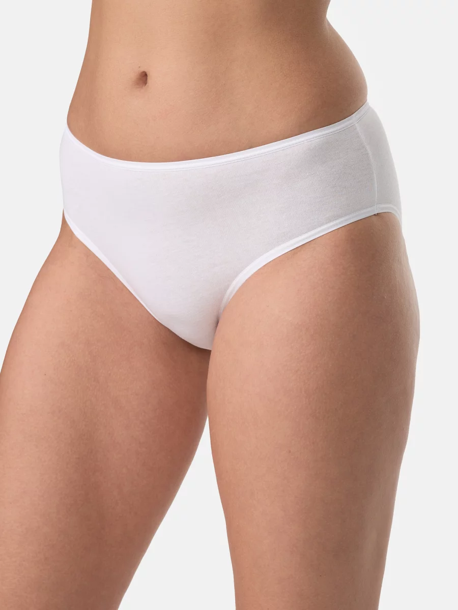 Nur Die Slip Midi 2er Pack - weiß - 40-42 Nur für heute